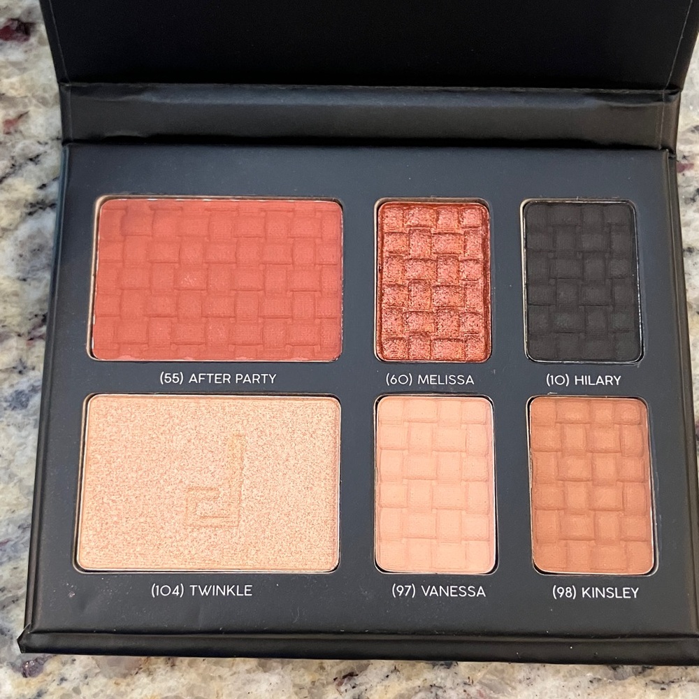 Doucce Freematic Eyeshadow Pro Palette Warm Neutrals 6 Pan Makeup Palette New - Picture 3 of 4